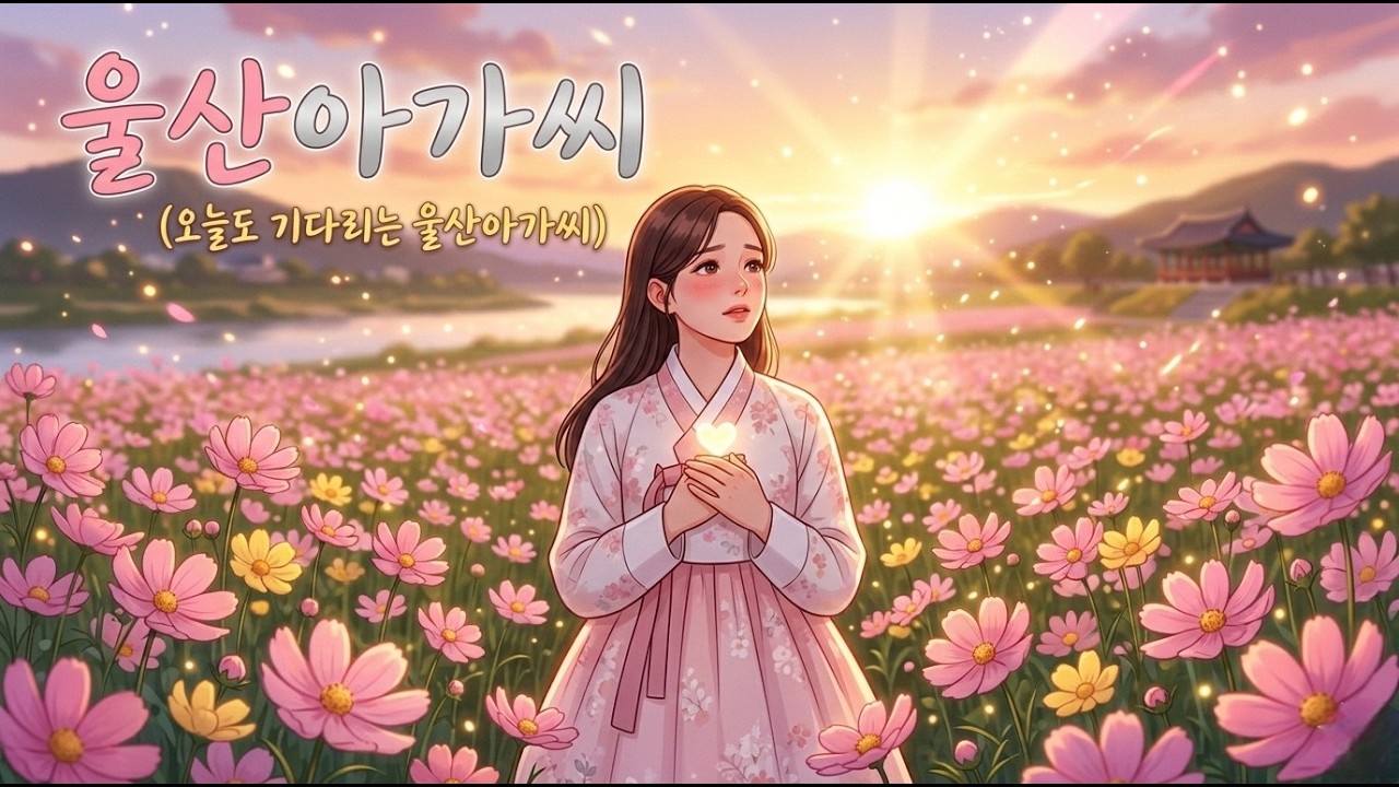 울산아가씨 - 한달님 (Official Audio) | 태화강과 십리대숲의 추억을 담은 감성 트로트 | 트로트 | 감성트로트 | 트로트여가수