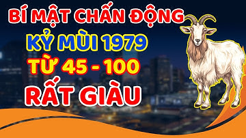 Cuộc Đời Vất Vả - Kỷ Mùi 1979 - Từ Nay Về 3 Năm Tới - Đắc Lộc Ơn Trên - Giàu Có Sống Trong Nhung Lụa