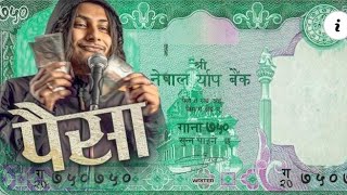 kushal pokharel - paisa ta sanga umhu lyrics ( seven hundred fifty)@pokhrelkushal858