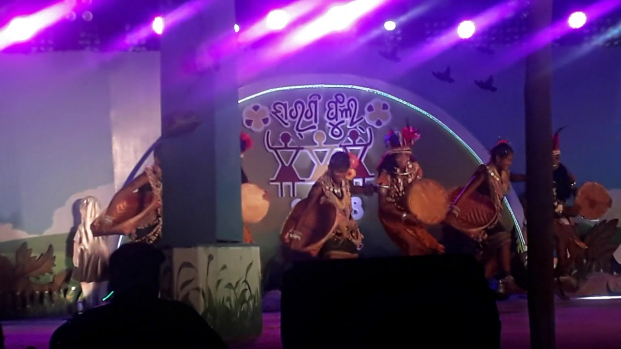 Sargiful 2018 Kalahandi group dance at BBSR