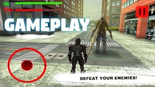 Green Rope Hero In City - Let's Play Gameplay Android Review - Real Park Gaming screenshot 4
