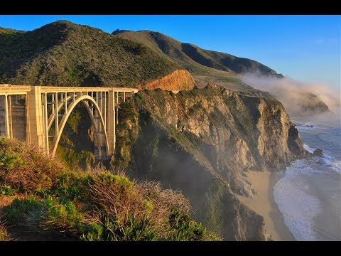 BIG SUR CALIFORNIA Amazing 4k  Drone Aerial  Video Footage