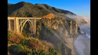 BIG SUR CALIFORNIA Amazing 4k  Drone Aerial  Video Footage