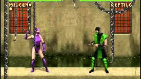 Mortal Kombat 2 SNES: Mileena Very Hard part 1/2