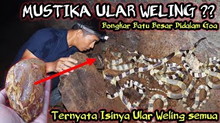 MUSTIKA ULAR WELING DITEMUKAN DIDALAM GOA BELANDA! BONGKAR SARANG KERAJAAN ULAR WELING