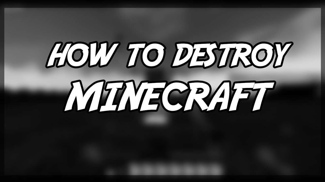 Destroy Minecraft 💪💥Best Regedit - Destroy•Regedit