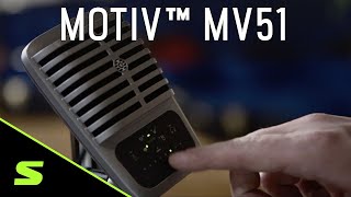 Shure MOTIV MV51 Digital Large-Diaphragm Condenser Microphone screenshot 5