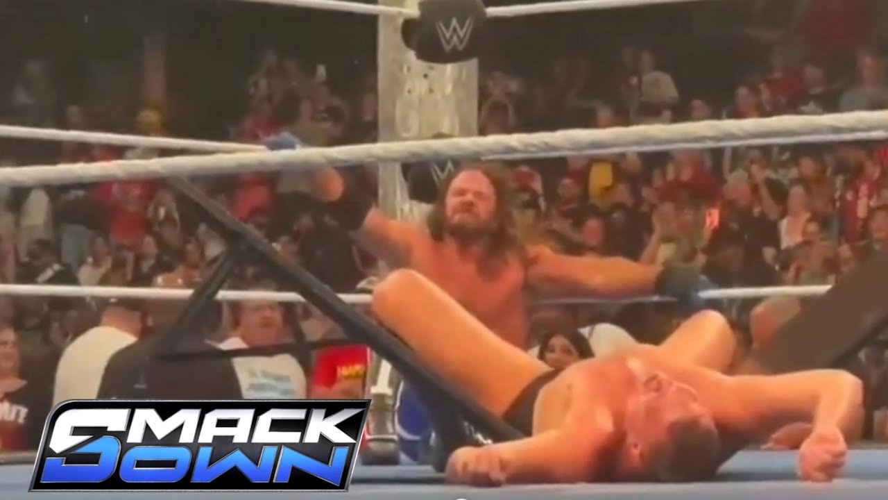 AJ Styles vs Gunther on PreTapped Smackdown 9 January 2026