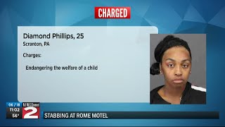 Stabbing at Rome Motel leads to arrest