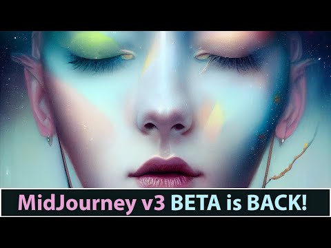 MidJourney v3 Beta is BACK!  24-48 hours only, so get in there while you can!