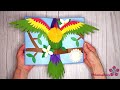 Parrot popup card tutorial