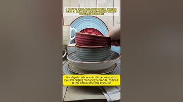 4 ways supermarkets boost Minimalist Morandi-colored printed patterned tableware sales