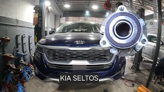 Front Wheel Hub Bearing Replacement  Kia Seltos 20212024  Torque Specs 