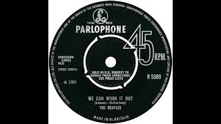 UK New Entry 1965 (315a) The Beatles - We Can Work It Out