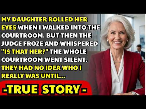 The judge froze in court when he saw me – no one knew who I really was until...
