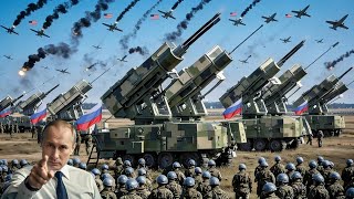 Today! Hundreds of US fighter jets were shot down from the sky by Russia, look what happened.