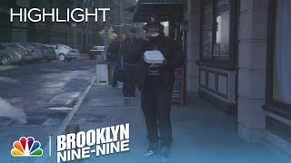 Brooklyn Nine-Nine - Marshawn Lynch Watches a Van Carrying Fugitives Crash (Episode Highlight)