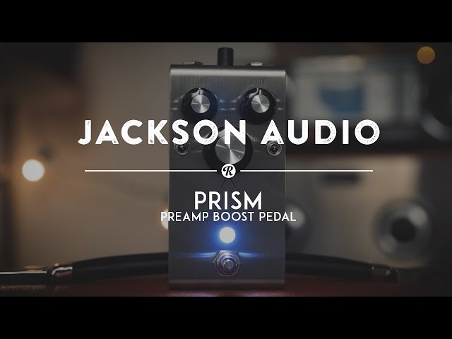 Jackson Audio Prism Preamp Boost Pedal   Reverb Gear Demo