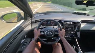 2024 Hyundai Santa Cruz 2.5 Turbo 4 Cylinder POV Test Drive Review 2024 Hyundai Santa Cruz Engine
