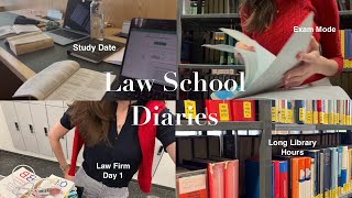 6AM Gym, Law Firm (first job!!) & Long Study Days | Law School Diaries Ep. 04
