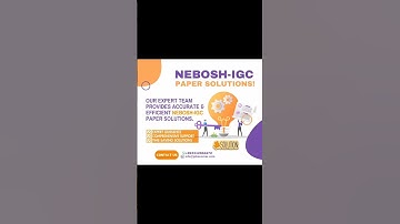 🚨 Struggling with NEBOSH IGC Level 3? #NEBOSH #NEBOSHIGC #SafetyOfficer #IGC3 #NEBOSHTraining #HSE