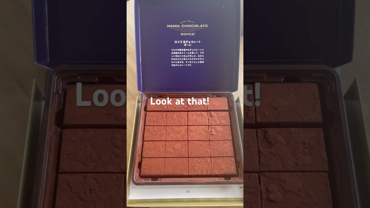 Have you tried Nama Chocolate of Royce?  