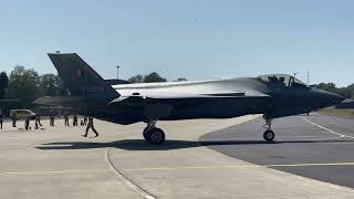 F-35 start up and stop at EBFS 21/07/2026
