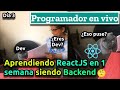Aprendiendo ReactJS en vivo, En MENOS de 1 SEMANA | Día 3