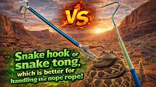 Snake removal/handling equipment 101: Hooks vs Tongs