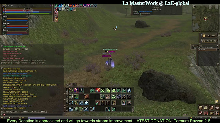 L2 Masterwork PVP l2e-global PVP- Kite by the book! 3 v 9(+port camping) / @TMsquad on action