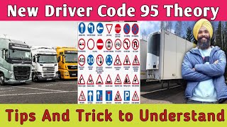 New Driver's Code 95 Theory Notes/ Easy Way to know the theory of kode 95 in Europe