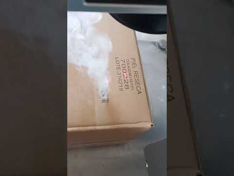 Cheef Co2 laser printer can print carton box with 2d code, scanning machine can read 2d code
