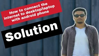 How to connect the internet to desktop/laptop with android phone!#Akash NBD 60 screenshot 4