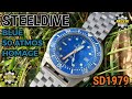 STEELDIVE SD1979. Homage to the Squale 50 Atmos!