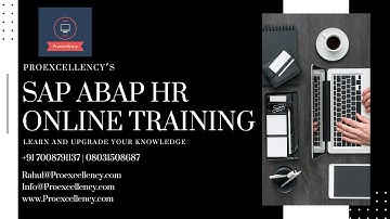 Sap ABAP HR Online Training | SAP ABAP HR: Training for Beginners with Industry Experts