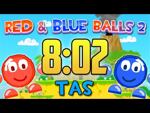 Red and Blue Balls 2 Any% TAS in 8:02