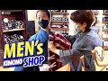 Inside a Kimono Shop Specialized for Men in Kyoto, Japan | How a Pro Coordinates Kimono