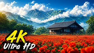 Mountain Cabin Live Wallpaper 4K. #MountainCabin #Nature #Mountains #Forest #Landscape screenshot 4