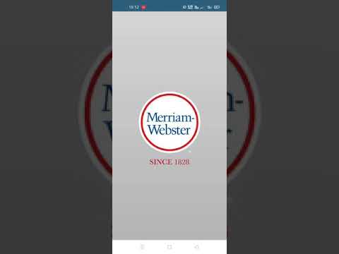 Simple Tutorial On How To Use Merriam Webster Dictionary!