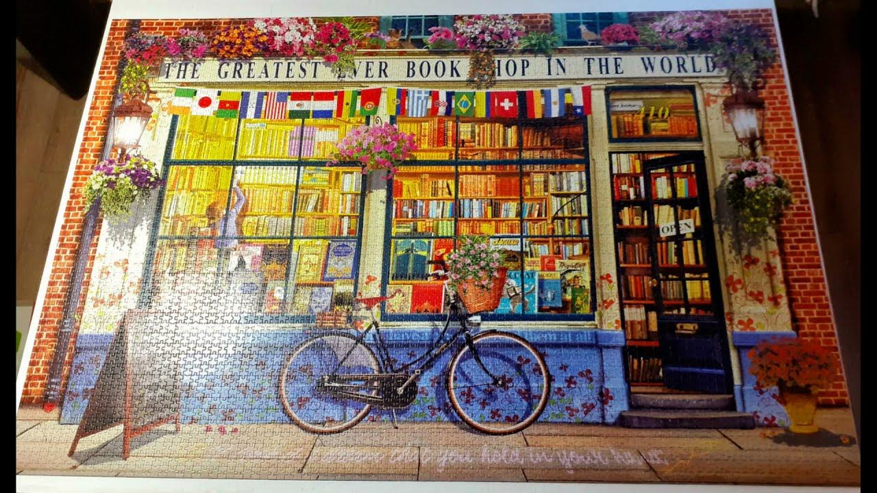 Vintage Bookshop, 4000 Pieces, Educa