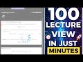 VULMS Lectures Viewed in Just 2 Minutes✅😎|How to watch LMS Lectures Quickly |VU Firewall Extension✨