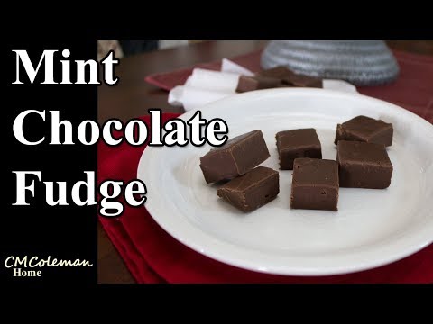 Mint Chocolate Fudge