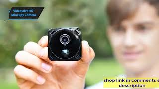 Alpha Tech Spy Camera Charger Wireless / Wyze Cam Pan V2 / Vidcastive 4K Mini Spy Camera
