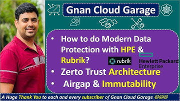 Modern Data Protection: HPE & Rubrik Integration, Zerto Trust Architecture | Air Gap & Immutability