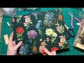 Making a Fabric Cover for my Garden Junk Journal