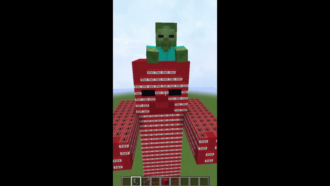 Minecraft Zombie VS TNT 