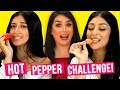 MDQ Beef?! | HOT PEPPER CHALLENGE w/ GROWING UP EILEEN