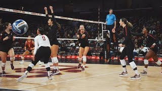 No. 8 Stanford vs. USC | Game Highlights | NCAA Women's Volleyball | 2022 Season