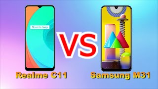 Compare Realme C11 and Samsung Galaxy  M31