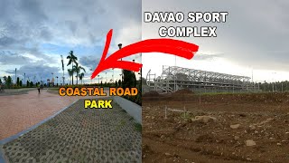 DAVAO SPORTS COMPLEX TO DAVAO COASTAL ROAD PARK | SHORT RIDE 🇵🇭 travel vlog